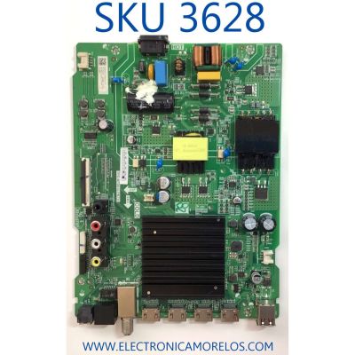 MAIN PARA TV TOSHIBA·FIRE TV 4K·UHD·HDR / NUMERO DE PARTE 302839 / TPD.MT9612.PB751 / 302840 / 55C350KU / 4605225A0 / PANEL'S HD550Y1U72-T0L2K2\GM\CKD3A\1\R / HD550Y1U72-T0L2K2\SM\CKD3A\ROH / DISPLAY HV550QUB-F70 / MODELO 55C350KU